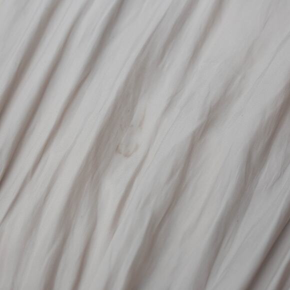 Ramy Brook Brown Crepe V-Neck Smocked Waist Midi Dress - Picture 9 of 11